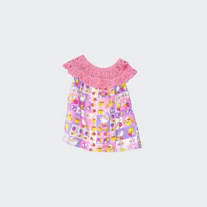 Vestido a crochet y genero