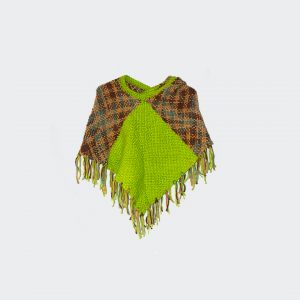 Poncho telar lana