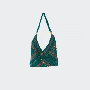 Cartera lana mujer